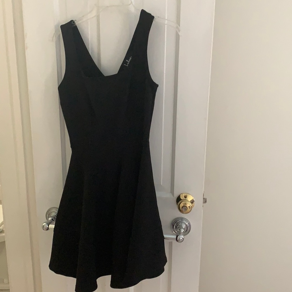 Lulus black dress size small
